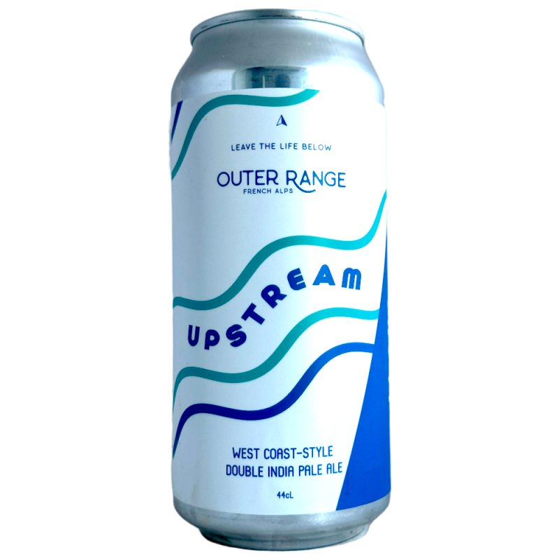 Brasserie Outer Range French Alps Bière Upstream West Coast DIPA 44 cl
