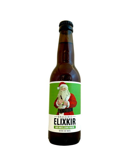 Brasserie Elixkir Bière de Noël Nos Meilleurs Voeux 33 cl