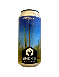 Brasserie Moersleutel Craft Brewery Bière Citra X7 DIPA 44 cl