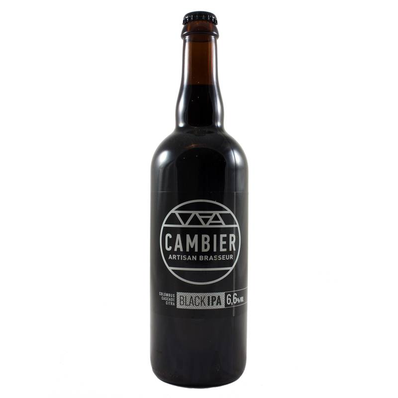 Cambier Black IPA - 75 cl