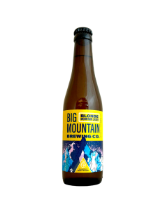 Brasserie Big Mountain Brewing Company Bière Mountain Lager Blonde 33 cl