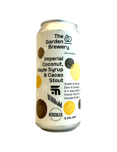 Brasserie The Garden Brewery Bière Imperial Coconut, Maple Syrup & Cacao Stout 44 cl