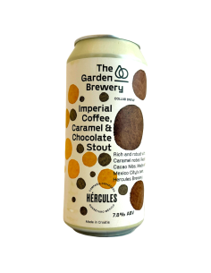 Brasserie The Garden Brewery Bière Imperial Coffee, Caramel & Chocolate Stout 44 cl