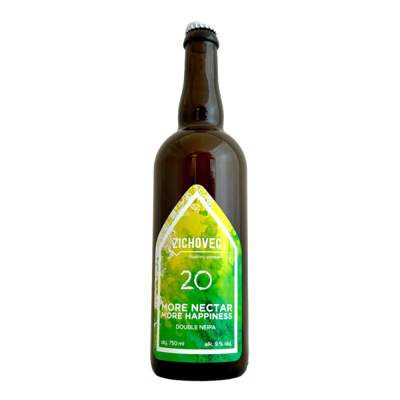 More Nectar More Happiness 20 Double NEIPA Bière 75 cl Brasserie Zichovec