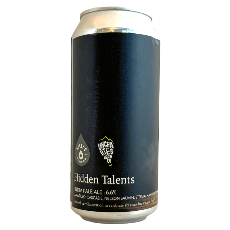 Brasserie Polly's Brew Co Uncharted Bière Hidden Talents IPA 44 cl