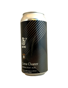 Brasserie Polly’s Brew Co Makemake Bière Coma Cluster Imperial Stout 44 cl