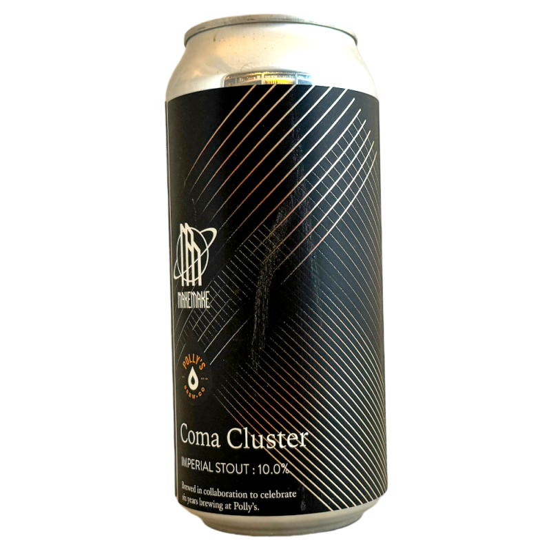 Brasserie Polly’s Brew Co Makemake Bière Coma Cluster Imperial Stout 44 cl