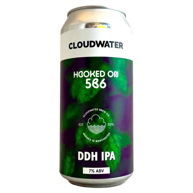Brasserie Cloudwater Brew Co Bière Hooked On 586 DDH IPA 44 cl