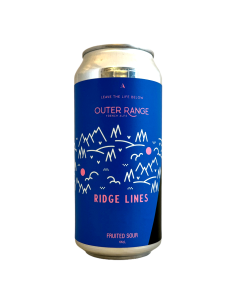 Brasserie Outer Range French Alps Bière Ridge Lines Fruited Sour 44 cl