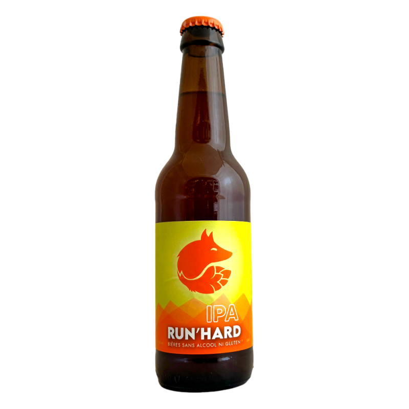 Run'Hard IPA Bière Sans Alcool Ni Gluten 33 cl