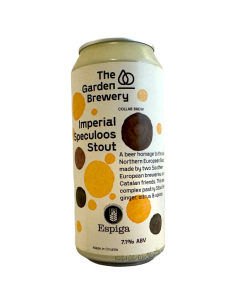 Brasserie The Garden Brewery Espiga Bière Imperial Speculoos Stout 44 cl