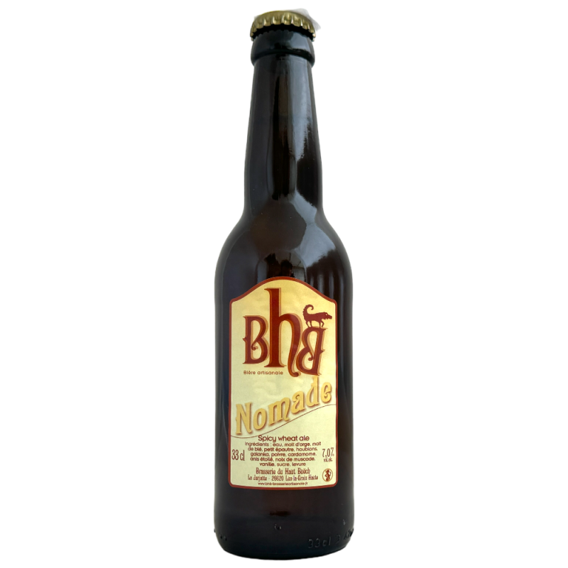 Brasserie du Haut Buëch BHB Bière Nomade Spicy Wheat Ale 33 cl
