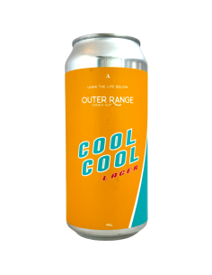 Brasserie Outer Range French Alps Bière Cool Cool Lager 44 cl