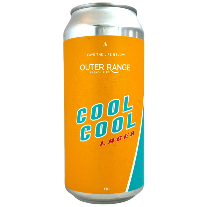 Brasserie Outer Range French Alps Bière Cool Cool Lager 44 cl