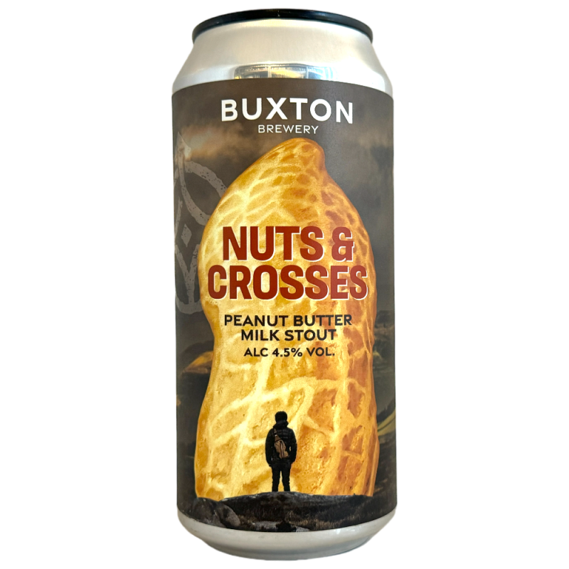 Brasserie Buxton Brewery Bière Nuts And Crosses Peanut Butter Milk Stout 44 cl