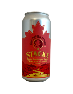 Brasserie Northern Monk Brew Co Bière Stacks Maple Blueberry And Bacon Pancake Stack Porter 44 cl