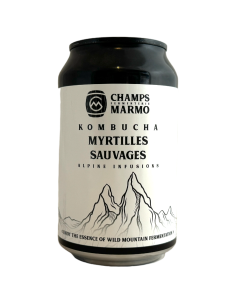 Fermenterie des Champs Marmo Kombucha Myrtilles Sauvages 33 cl