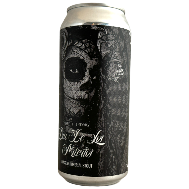 Brasserie Adroit Theory Brewery Bière Dia De Los Muertos (Ghost MUERTOS) Imperial Stout 47,3 cl