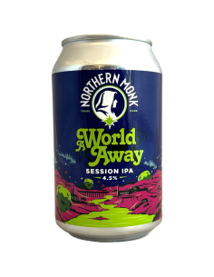Brasserie Northern Monk Brew Co Bière A World Away Session IPA 33 cl