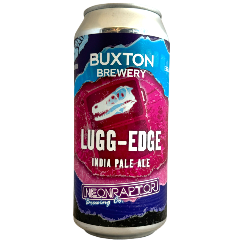 Brasserie Buxton Brewery Neon Raptor Brewing Bière Lugg-Edge IPA 44 cl