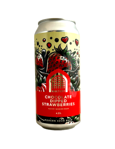Brasserie Vault City Brewing Bière Chocolate Dipped Strawberries Pastry Session Sour 44 cl