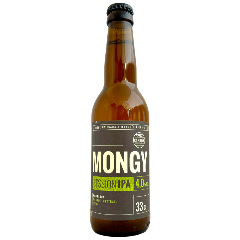 Brasserie Cambier Bière Mongy Session IPA 33 cl
