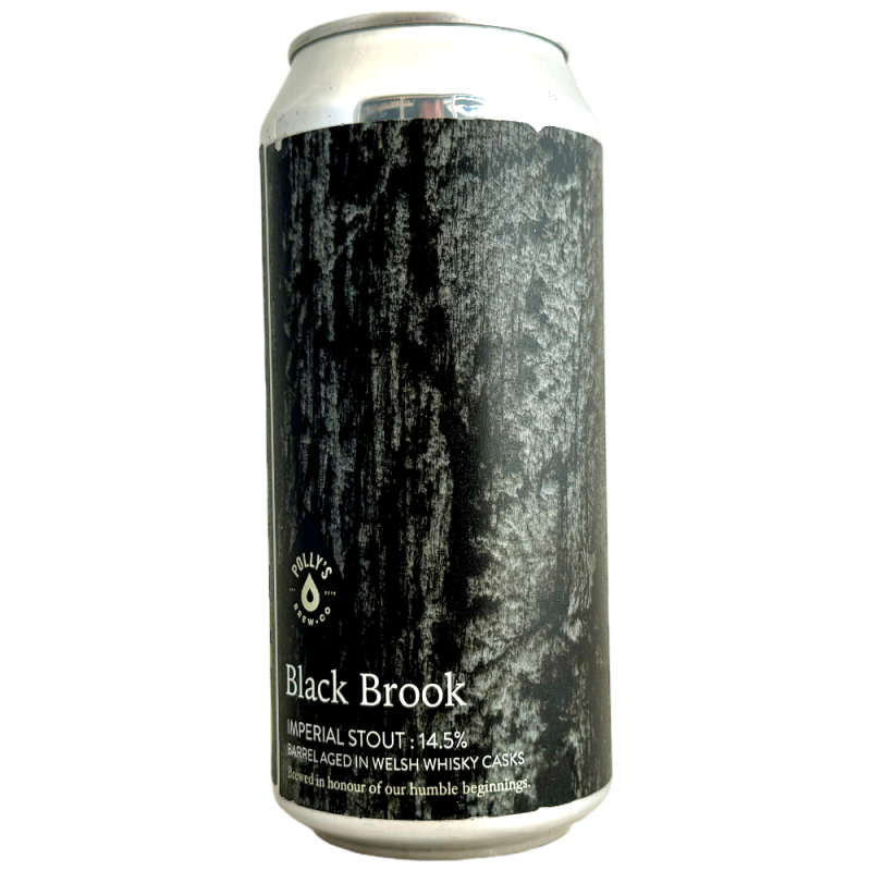Brasserie Polly's Brew Co Bière Black Brook Whisky Barrel Aged Imperial Stout 44 cl