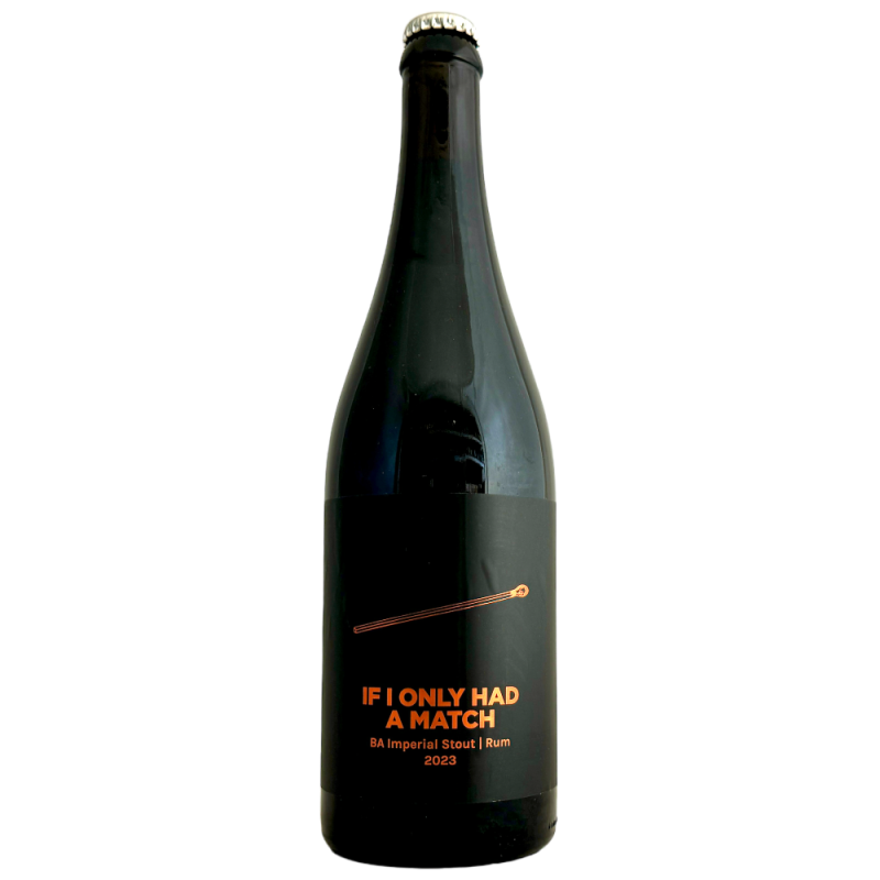 Brasserie Pomona Island Brew Co Bière If I Only Had A Match 2023 Barrel Aged Imperial Stout Rum 75 cl