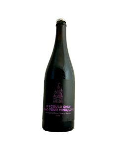Brasserie Pomona Island Brew Co Bière If I Could Only Read Your Mind, Love 2023 Barrel Aged Imperial Stout Cherry Liqueur 75 cl