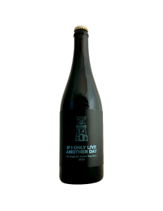 Brasserie Pomona Island Brew Co Bière If I Only Live Another Day 2023 Barrel Aged Imperial Stout Bourbon 75 cl