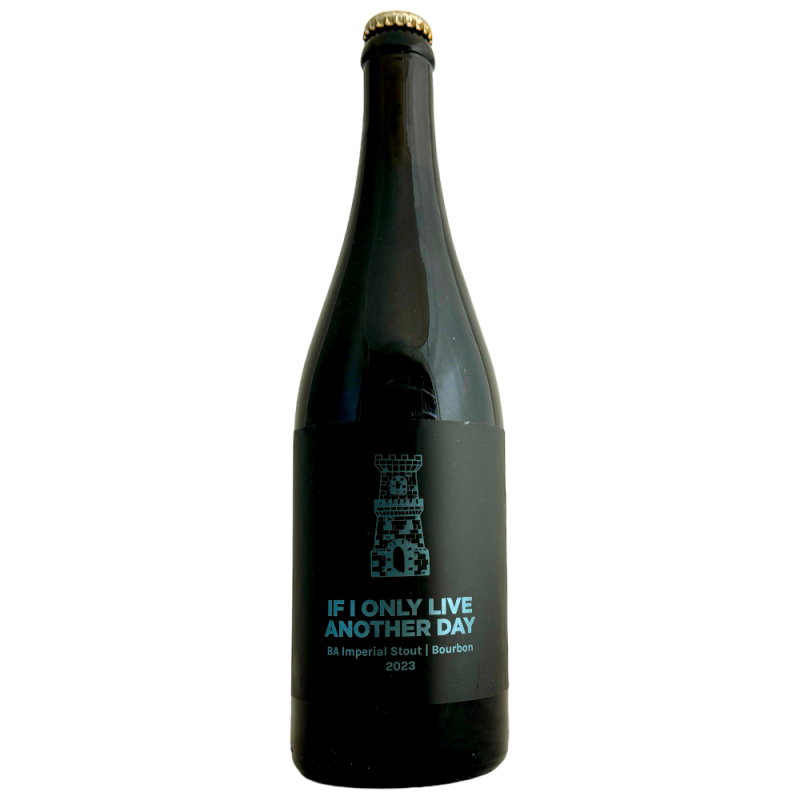 Brasserie Pomona Island Brew Co Bière If I Only Live Another Day 2023 Barrel Aged Imperial Stout Bourbon 75 cl