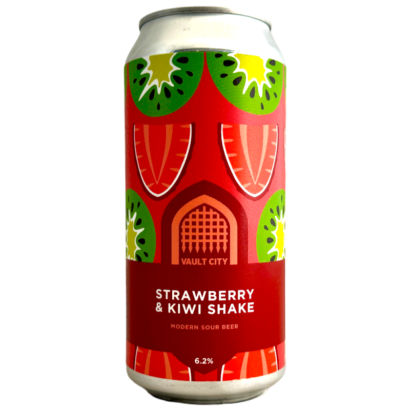Brasserie Vault City Brewing Bière Strawberry & Kiwi Shake Fruited Sour 44 cl