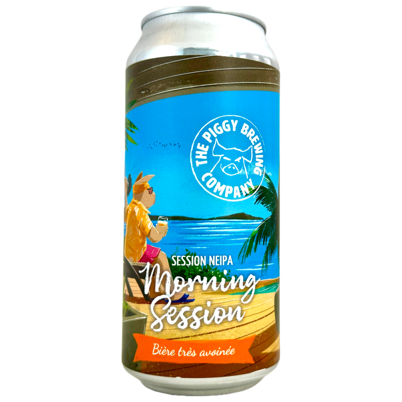 Brasserie Piggy Brewing Bière Morning Session Session NEIPA 44 cl
