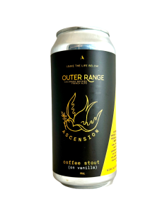 Brasserie Outer Range French Alps Bière Ascension Coffee Stout on Vanilla 44 cl