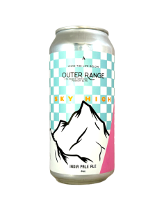 Brasserie Outer Range French Alps Bière Sky High Hazy IPA 44 cl