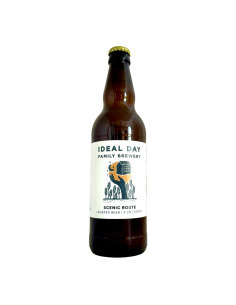 Brasserie Ideal Day Brewery Bière Scenic Route Lagered Beer 50 cl