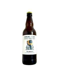 Brasserie Ideal Day Brewery Bière YQ Wheat Beer 50 cl