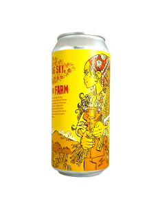Brasserie Burning Sky Brewery Wildflower Brewing Bière From the Farm Farmhouse Ale 44 cl