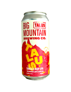 Brasserie Big Mountain Brewing Company Bière Hop To It Talus IPA 44 cl