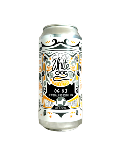 Brasserie White Dog Brewery Bière OG OJ New England Double IPA 44 cl