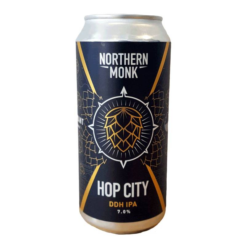 Hop City DDH IPA (2019) Northern Monk x Verdant x DEYA x Cloudwater x Wylam Bière Artisanale UK Bieronomy