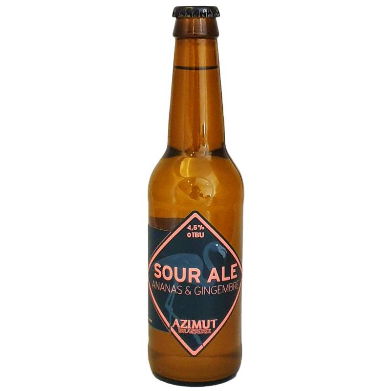 Bière Sour Ale Ananas & Gingembre - 33 cl - Brasserie Azimut