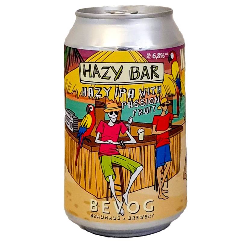 Bière Who Cares Editions Hazy Bar NEIPA - 33 cl - Bevog Brewery