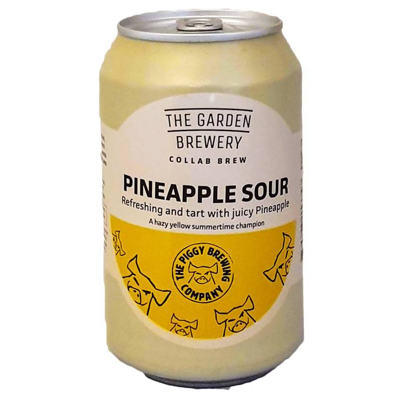 Bière Pineapple Sour - 33 cl - The Garden Brewery x Piggy Brewing