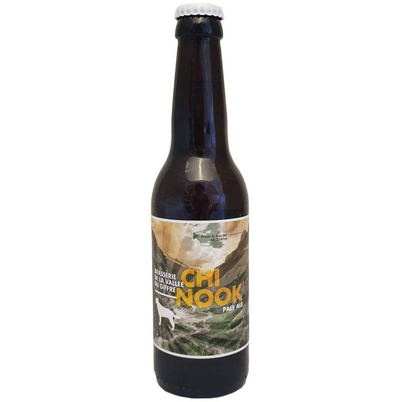 Bière Chinook Pale Ale - 33 cl - Brasserie de la Vallée du Giffre