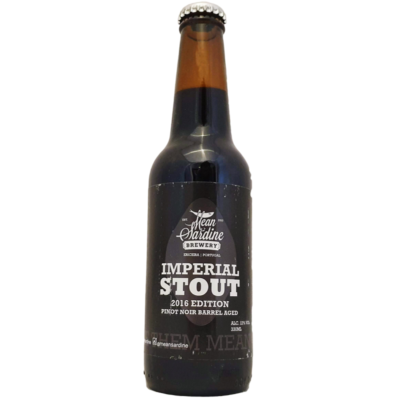 Imperial Stout 2016 Pinot Noir BA - 33 cl - Mean Sardine Brewery