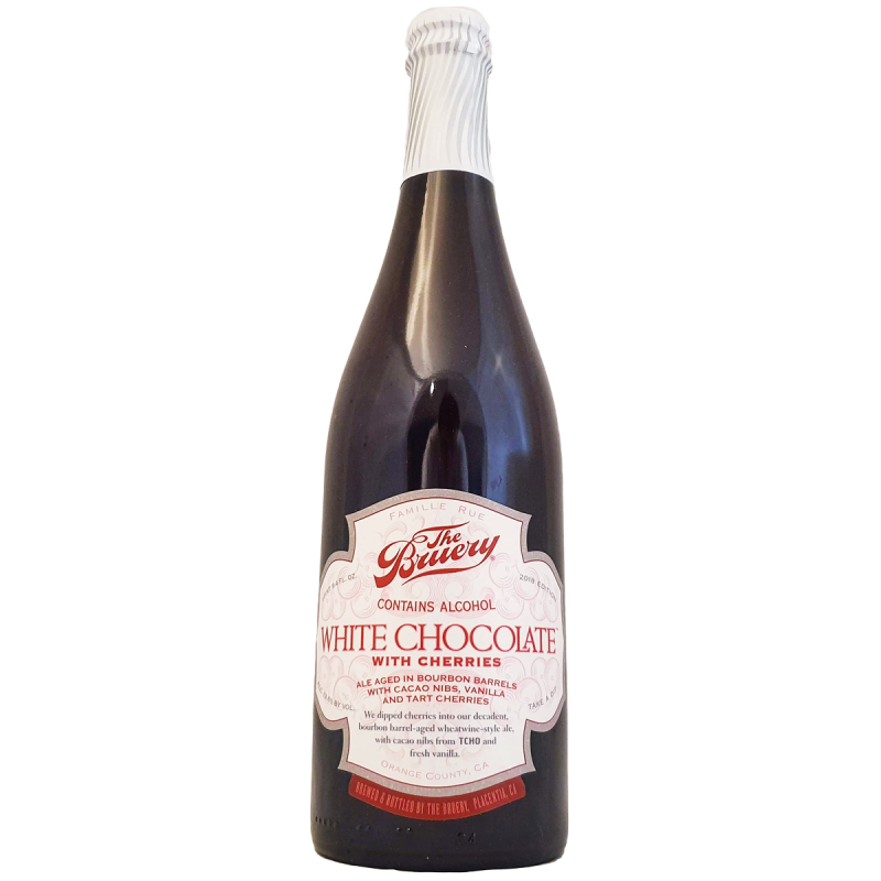 White Chocolate With Cherries (2018) - 75 cl - The Bruery