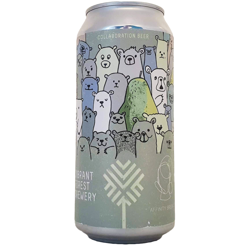 Bière Grizzly Pear 44 cl - Vibrant Forest Brewery x Affinity Brew Co