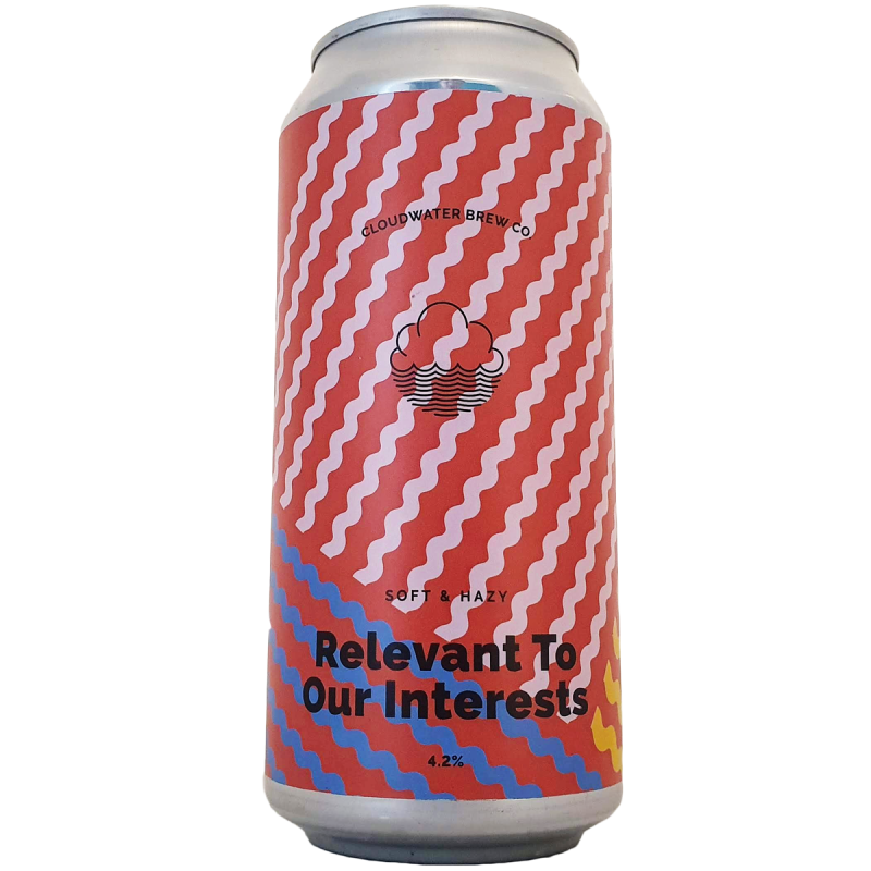 Bière Relevant To Our Interests 44 cl - Cloudwater Brew Co