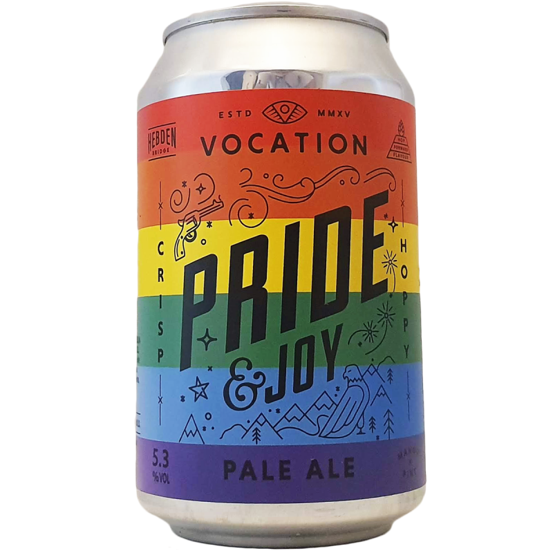 Pride & Joy - Be here, be you, be proud - 33 cl - Vocation Brewery